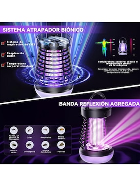 Lámpara repelente de insectos Xtellar de 110 V - 120 V