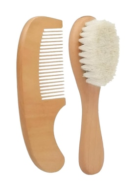 Kit de cepillo para cabello Xtellar de bambú