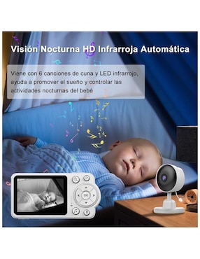Monitor de audio y video para bebé Lab.g