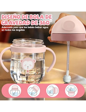 Vaso entrenador Xtellar de silicón con 2 piezas