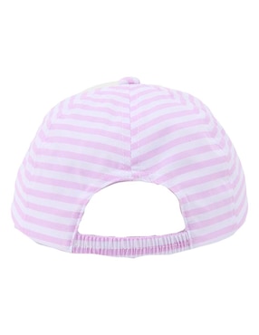 Gorra visera semicurva elástico Piquenique Babies para bebé niña