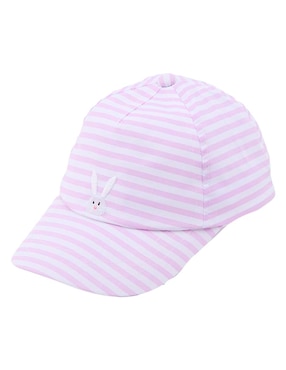 Gorra visera semicurva elástico Piquenique Babies para bebé niña