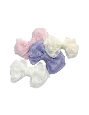 Set de 4 moños para cabello Babies R Us