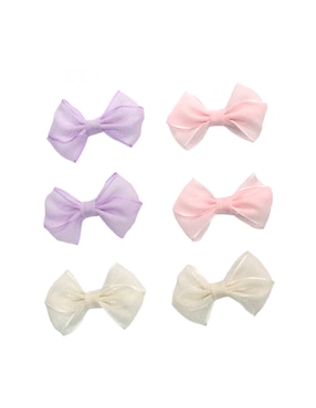 Set de 6 moños para cabello Babies R Us