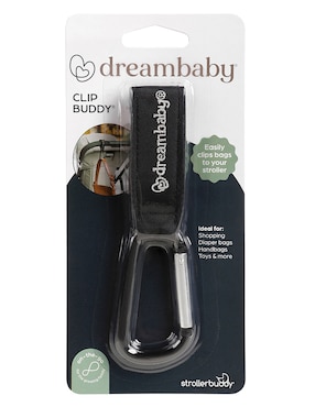 Gancho Dreambaby Strollerbuddy de metal 1 pieza