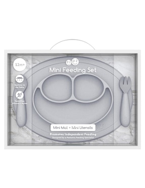 Set alimentación Ezpz de silicona 3 piezas