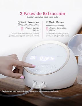 Extractor eléctrico de leche doble Spectra Dual S