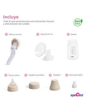 Extractor manual de leche Spectra