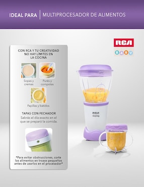 Procesador de alimentos RCA Cocina cuchillas de acero inoxidable