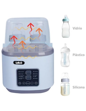 Kit esterilizador de biberón para microondas Lab.g