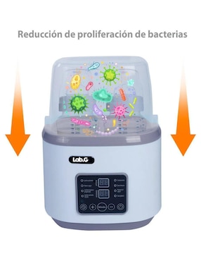 Kit esterilizador de biberón para microondas Lab.g