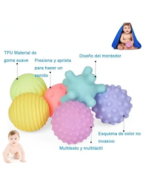Set de desarrollo oral Xtellar bebés llorones 6 piezas