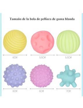 Set de desarrollo oral Xtellar bebés llorones 6 piezas