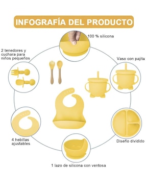 Set alimentación Xtellar 8 piezas