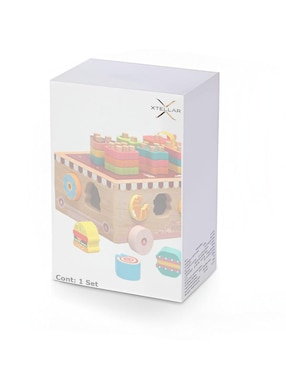 Juguete didáctico montessori Xtellar juego didáctico infantil unisex
