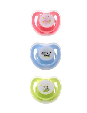 Juego de chupones Xtellar animal print