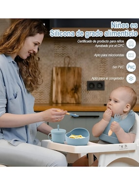 Set alimentación Xtellar Lisa de 6 piezas