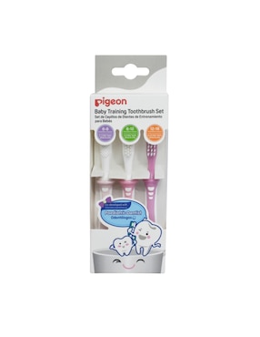 Set cepillo de dientes Pigeon para bebé