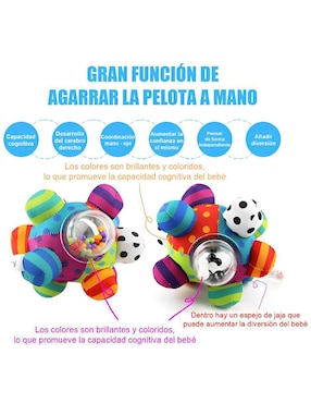 Juguete pelota bomba de colores Xtellar