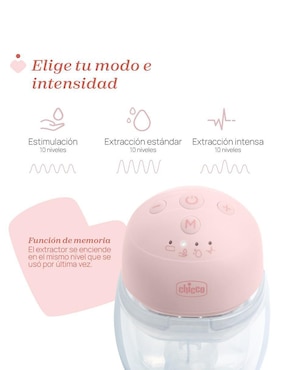 Extractor eléctrico de leche eléctrico doble Chicco