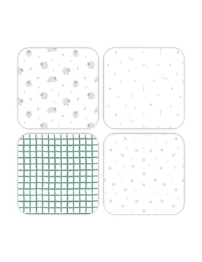 Set baño Mon Caramel 4 piezas unisex