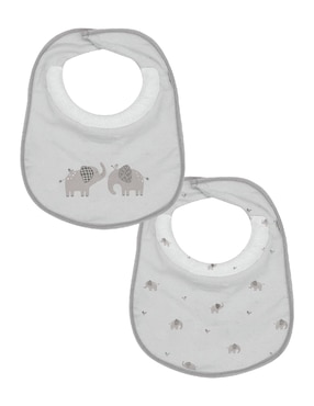 Set babero Mon Caramel 2 piezas