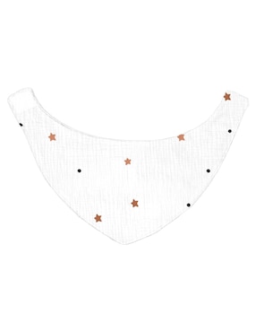 Set babero Mon Caramel de algodón 2 piezas
