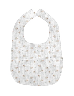 Set babero Mon Caramel de algodón 2 piezas