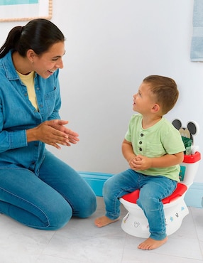Entrenador de baño Bright Starts My Size Potty Mickey Mouse