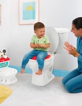 Entrenador de baño Bright Starts My Size Potty Mickey Mouse