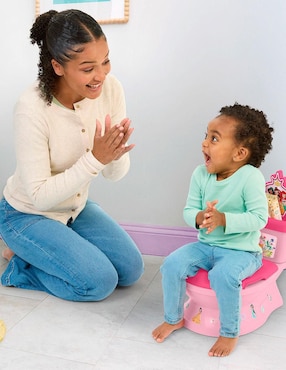 Entrenador de baño Bright Starts My Size Potty Princesas
