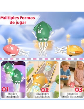 Pulpo Gateador Xtellar juego electrónico bebé Unisex
