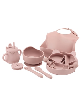 Set alimentación Mon Caramel de plástico 9 piezas