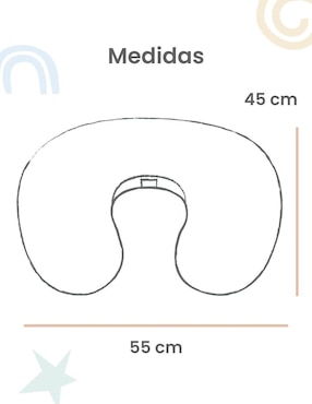 Cojín de lactancia Nap Cuadritos