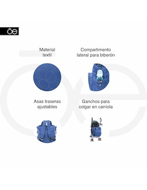 Pañalera backpack Cloe Chozinhi