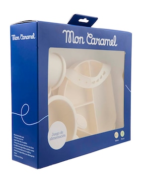 Set alimentación Mon Caramel de silicón 6 piezas