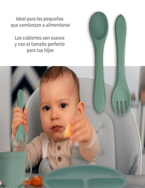 Set alimentación Belug de silicón 9 piezas