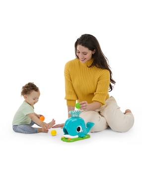 Juguete Ballena Lanza Pelotas Silly Bright Starts