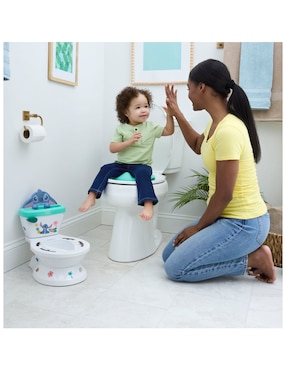 Entrenador de baño Bright Starts Potty Training Stitch