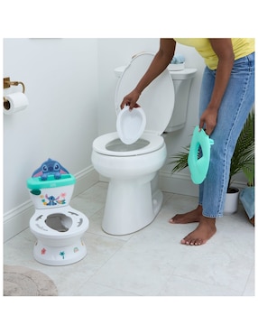 Entrenador de baño Bright Starts Potty Training Stitch