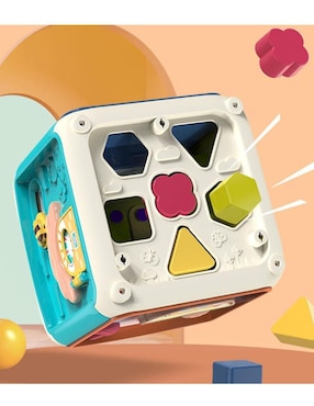 Cubo de actividades 7 en 1 juego didáctico unisex
