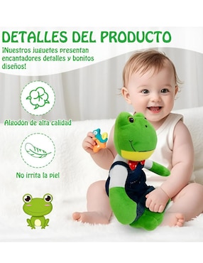 Peluche de rana Xtellar de 30 cm