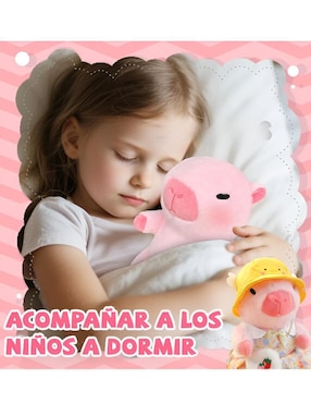 Peluche de capibara Xtellar de 25 cm