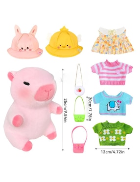 Peluche de capibara Xtellar de 25 cm