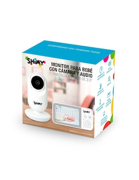 Monitor con cámara para bebé Shimy HD