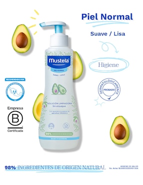 Limpiador corporal Hydra Bébé Mustela para hidratar