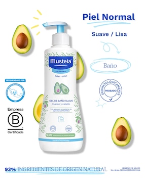 Gel corporal Limpiador Mustela