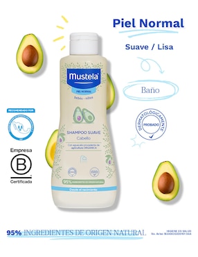 Mustela shampoo suave piel normal 500ml