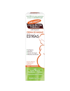 Crema para cuerpo recomendada para prevenir la aparición de estrías día y noche Palmer'S para todo tipo piel