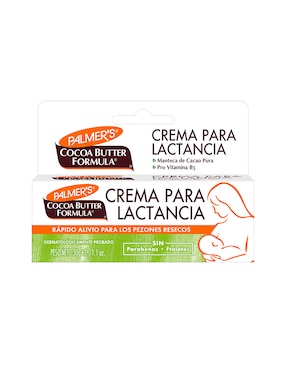 Crema para pezones recomendada para hidratar día y noche Palmer'S para todo tipo piel
